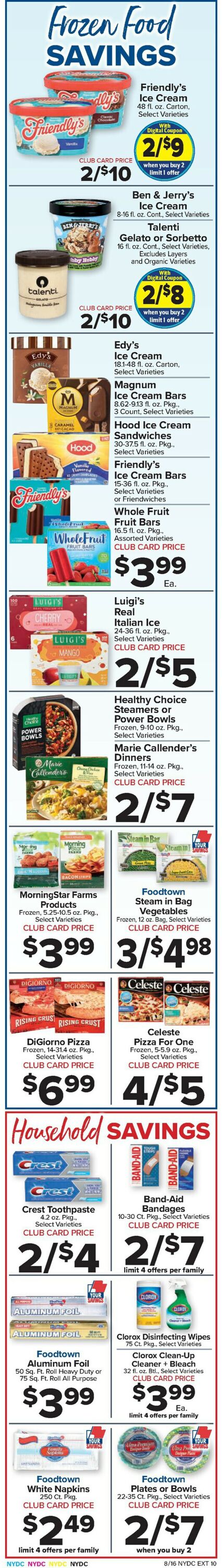 Catalogue Foodtown from 08/16/2024