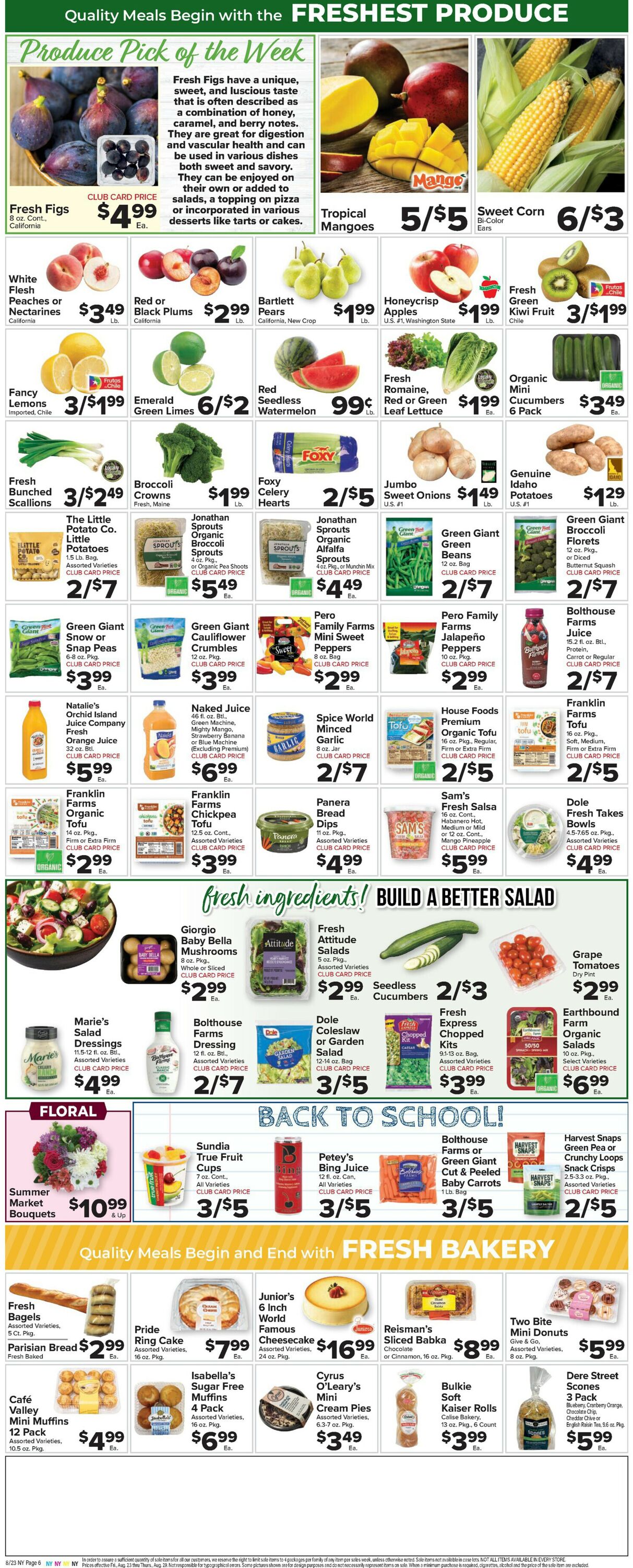 Catalogue Foodtown from 08/23/2024