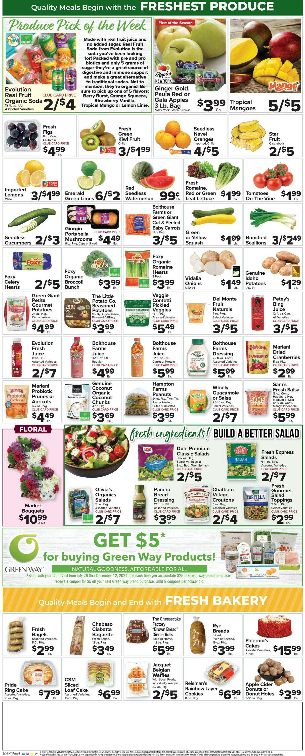 Catalogue Foodtown from 08/30/2024