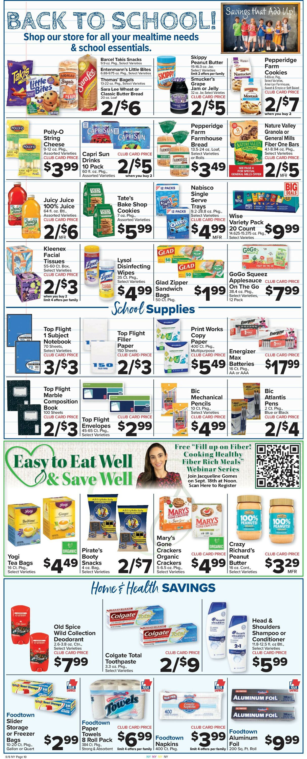 Catalogue Foodtown from 09/06/2024