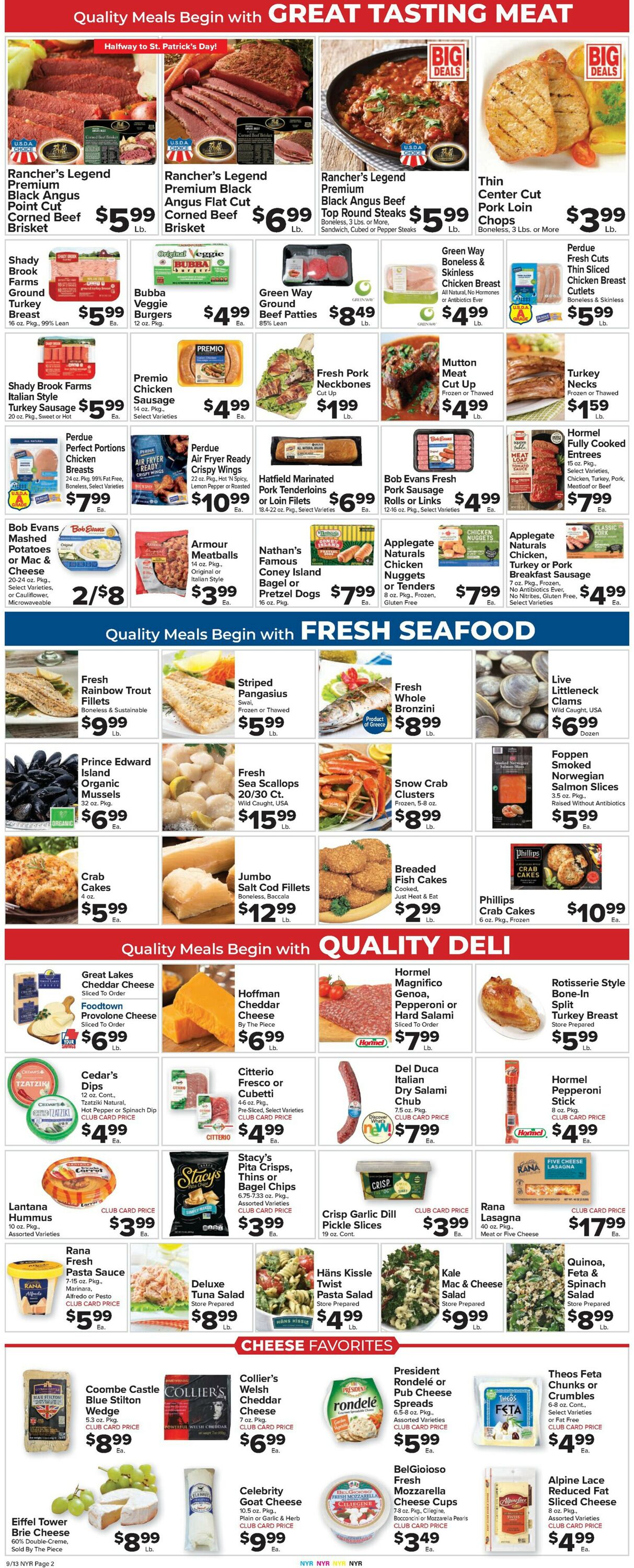 Catalogue Foodtown from 09/13/2024