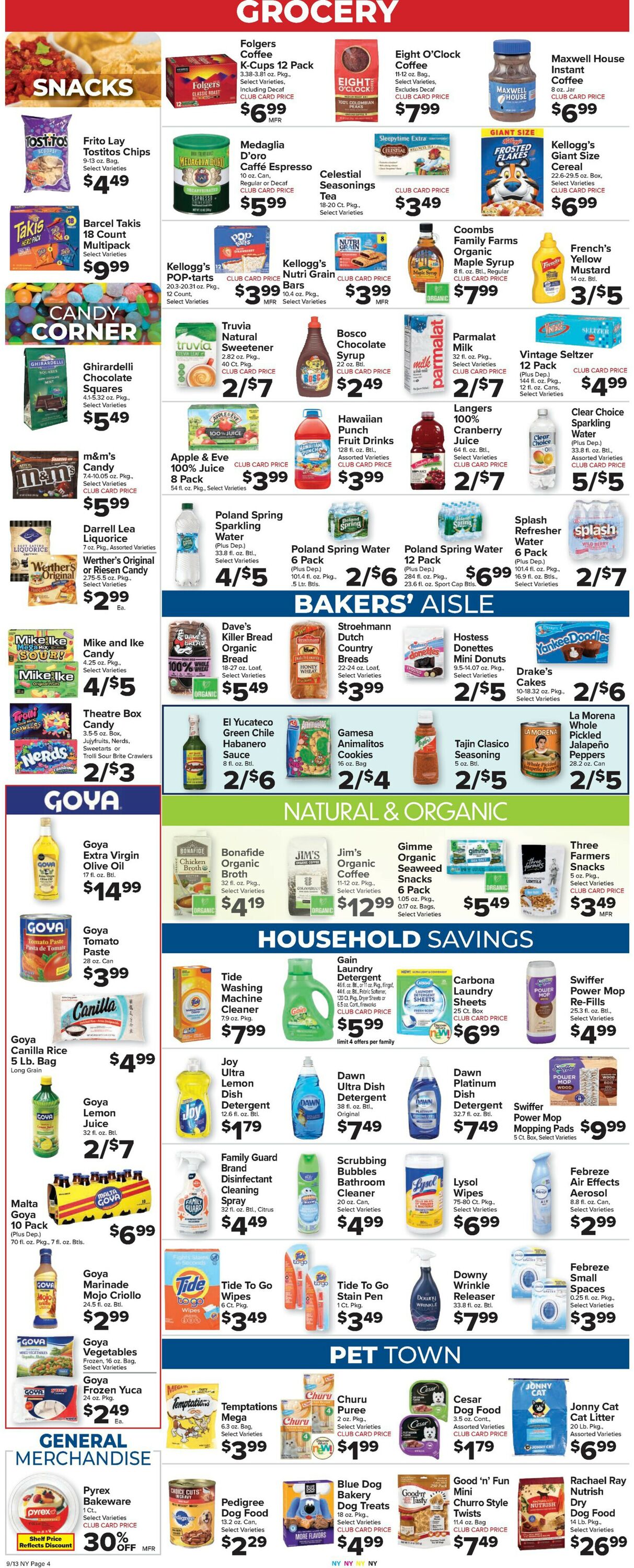 Catalogue Foodtown from 09/13/2024