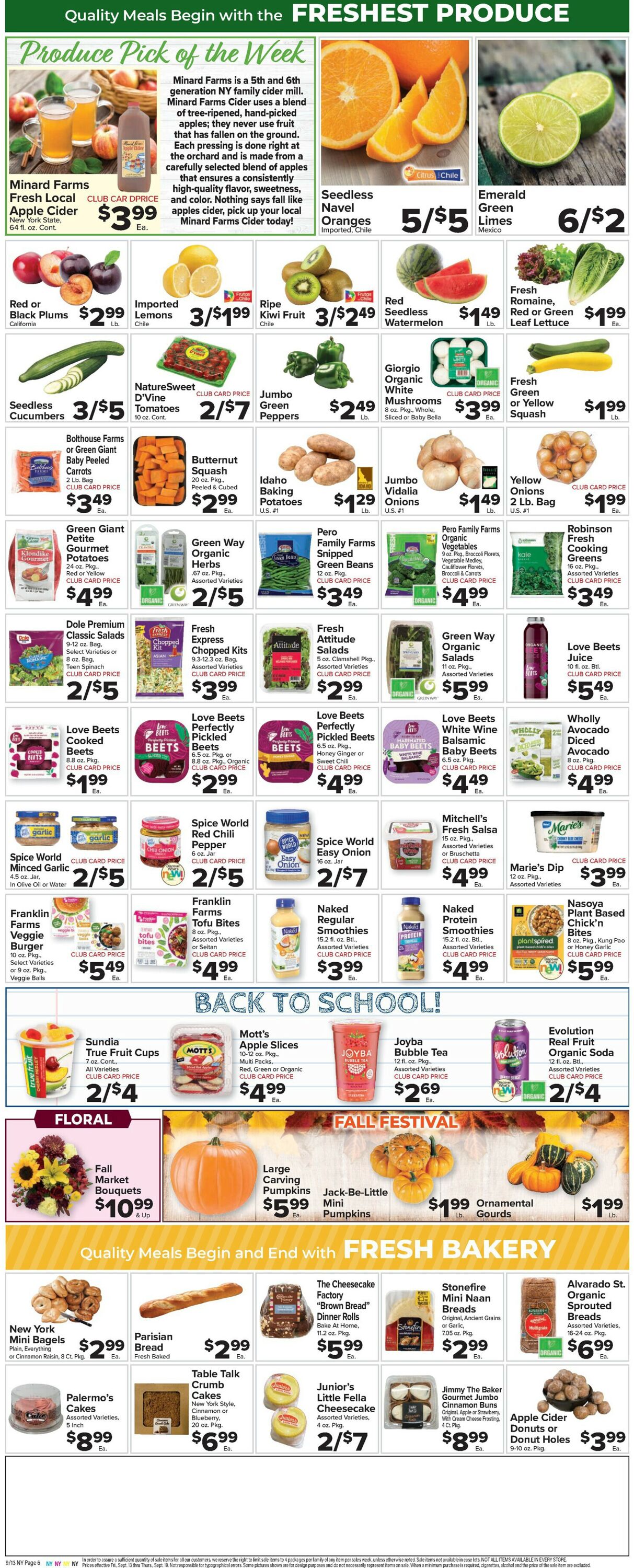 Catalogue Foodtown from 09/13/2024