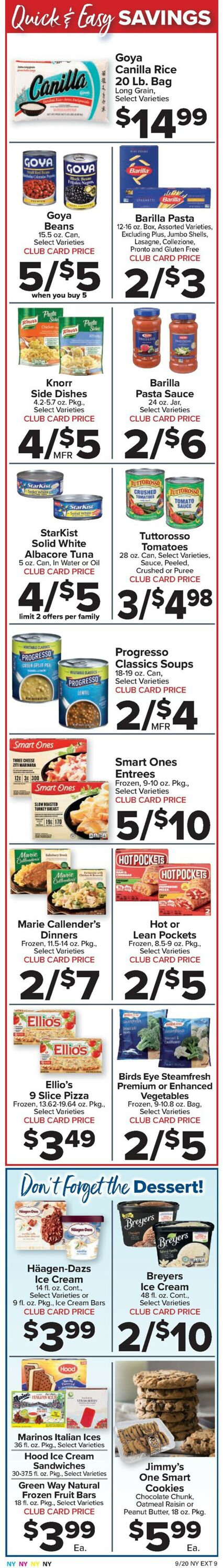 Catalogue Foodtown from 09/20/2024