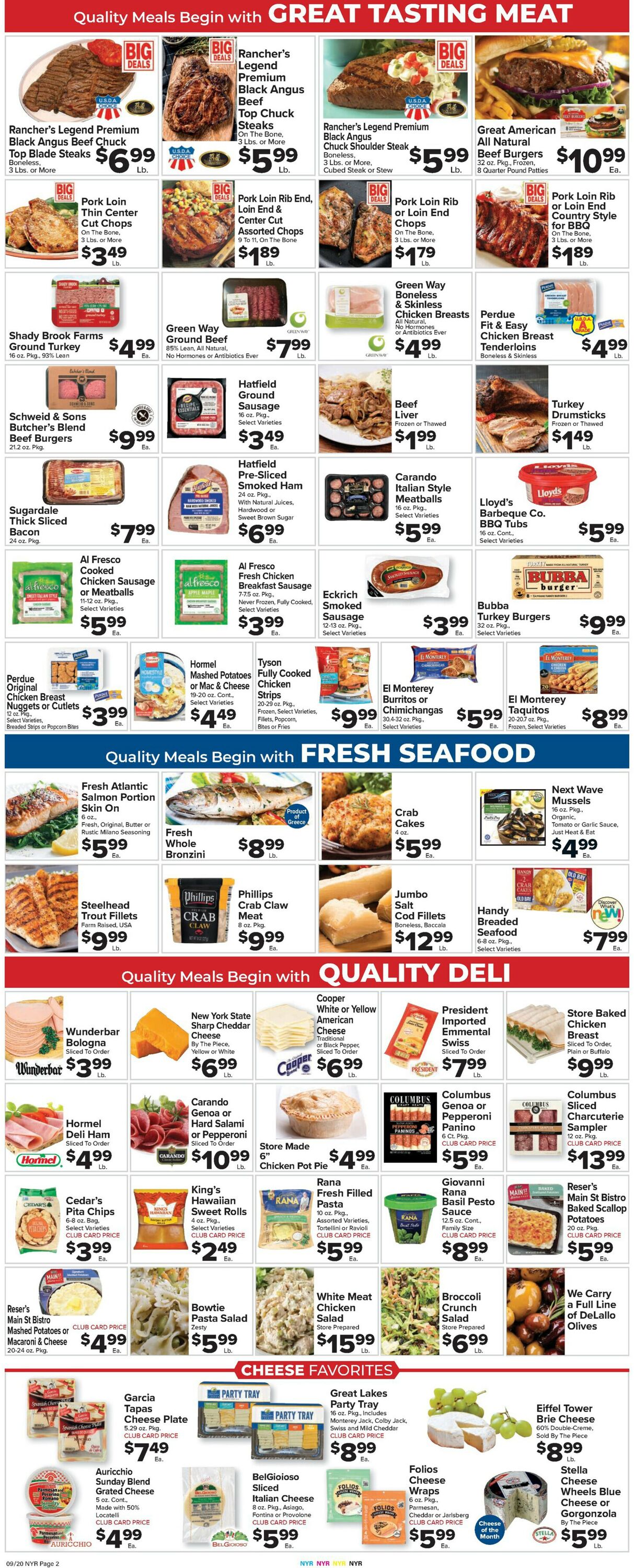 Catalogue Foodtown from 09/20/2024