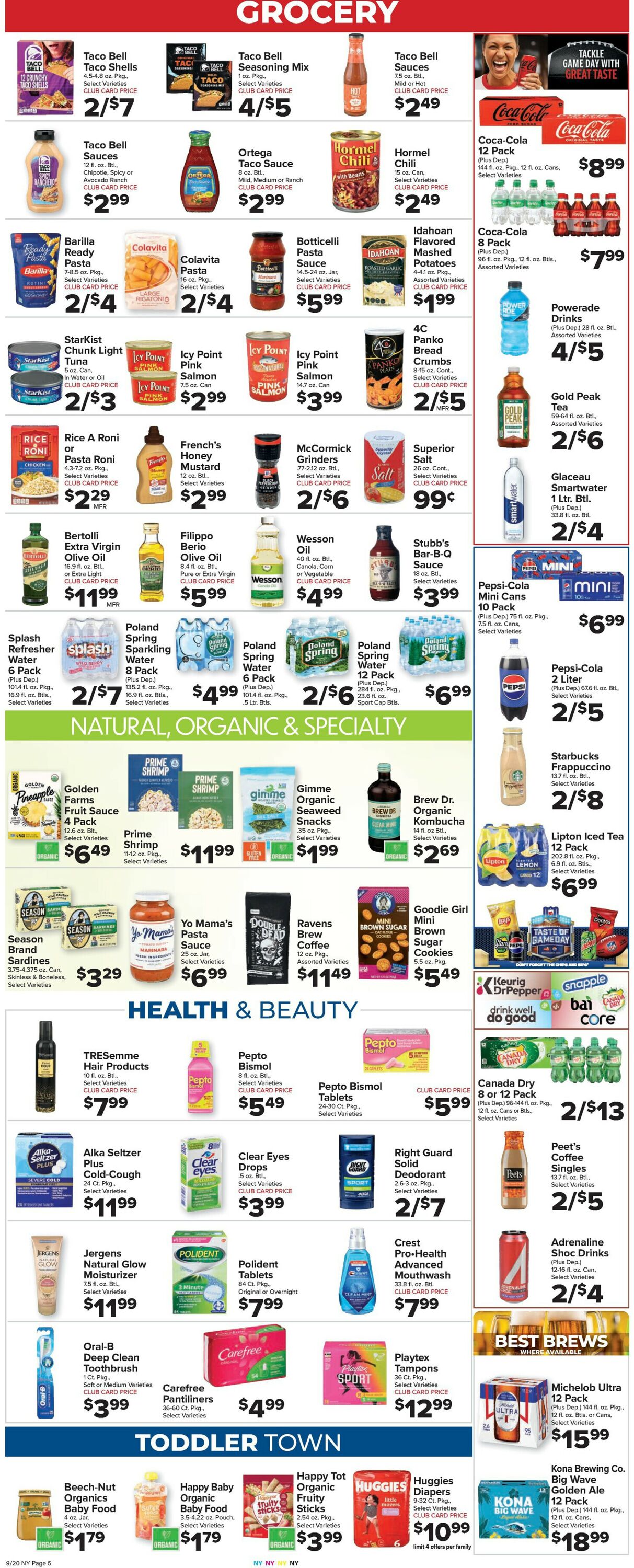 Catalogue Foodtown from 09/20/2024