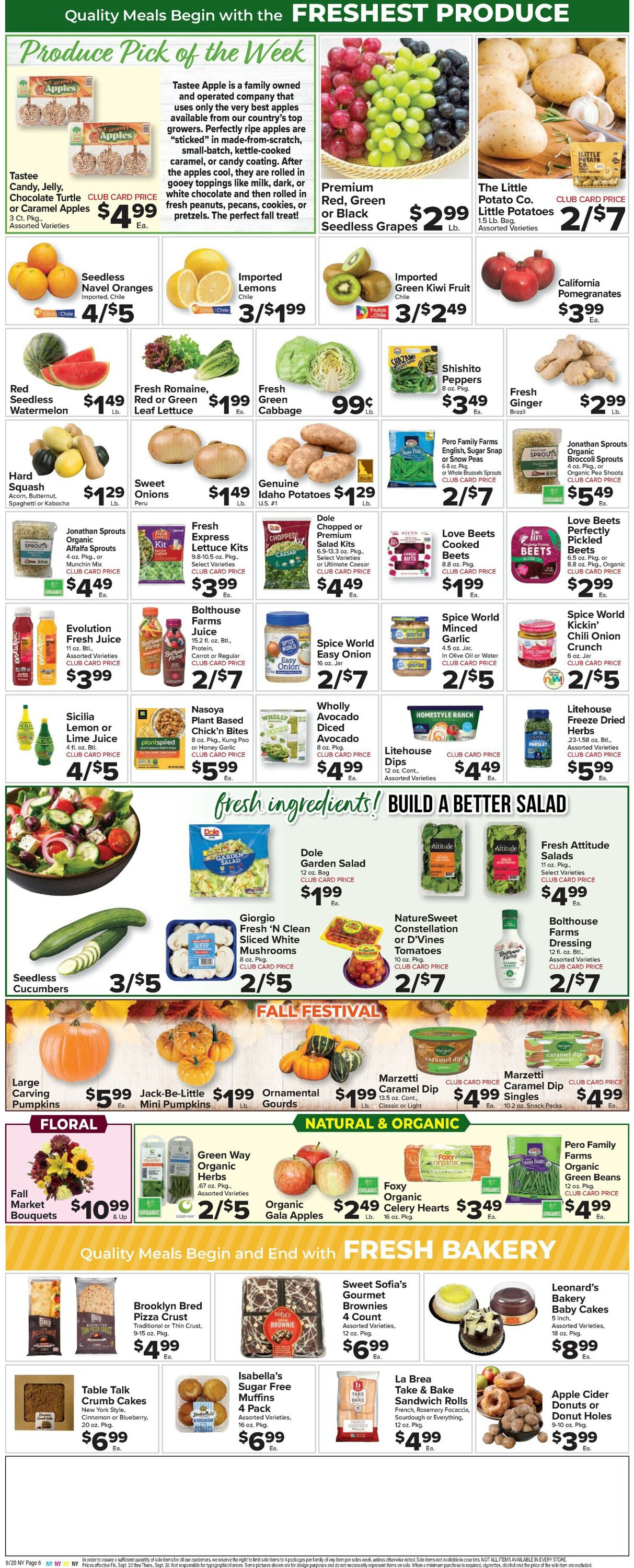 Catalogue Foodtown from 09/20/2024