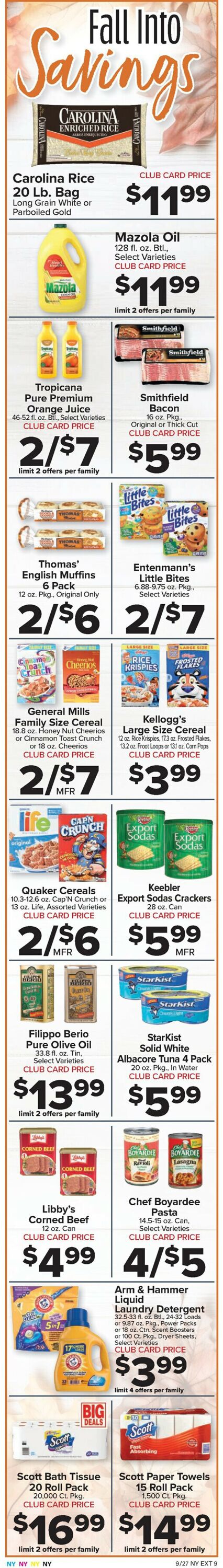 Catalogue Foodtown from 09/27/2024