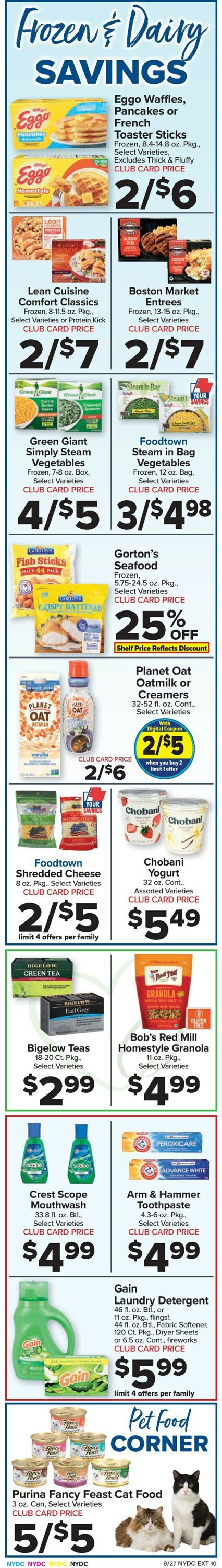 Catalogue Foodtown from 09/27/2024