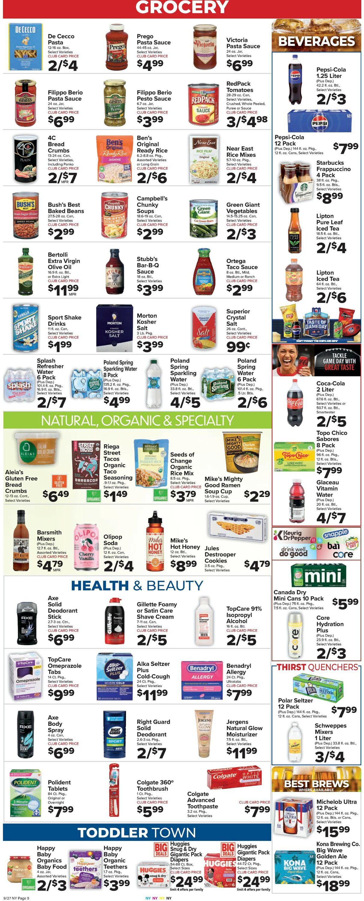 Catalogue Foodtown from 09/27/2024