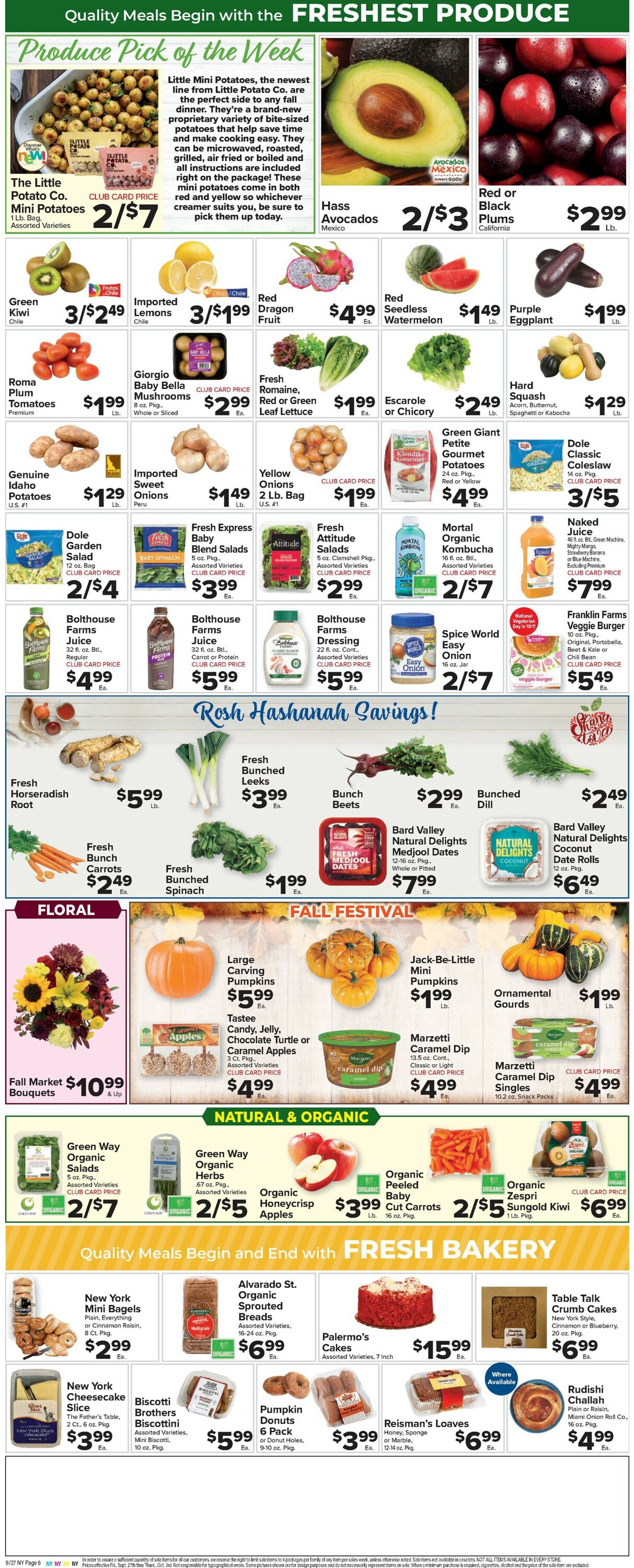 Catalogue Foodtown from 09/27/2024