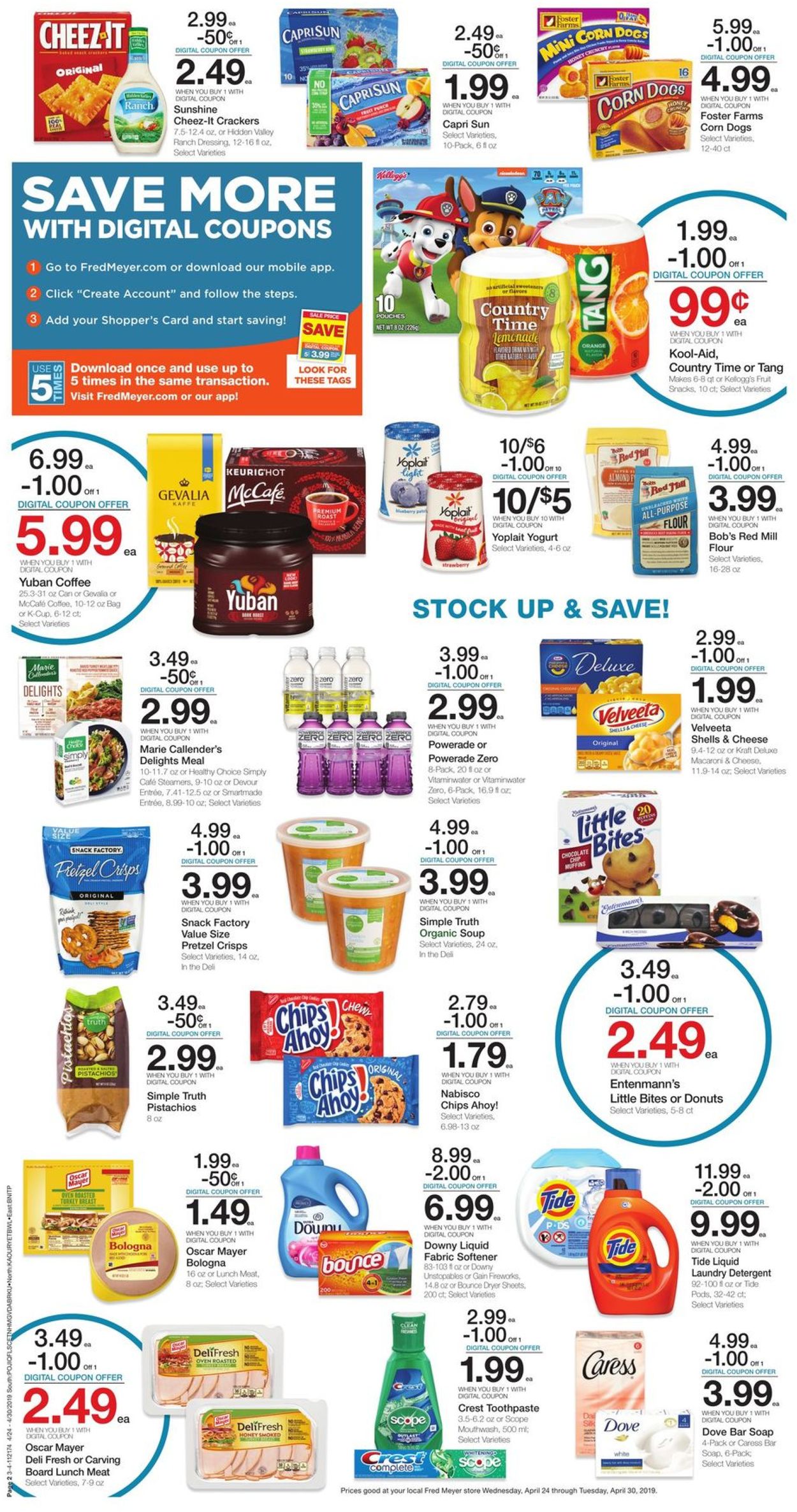 Catalogue Fred Meyer from 04/24/2019