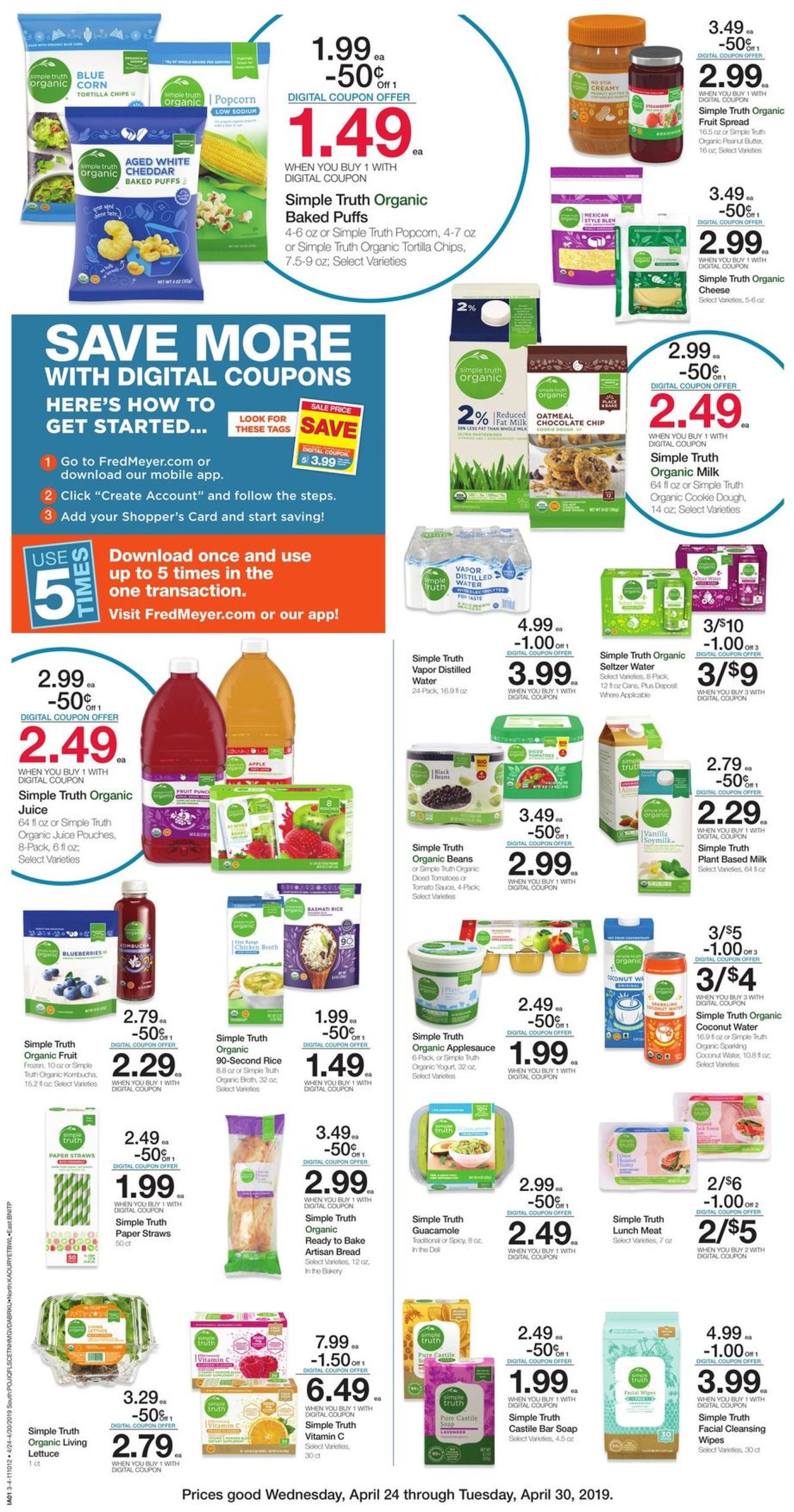 Catalogue Fred Meyer from 04/24/2019