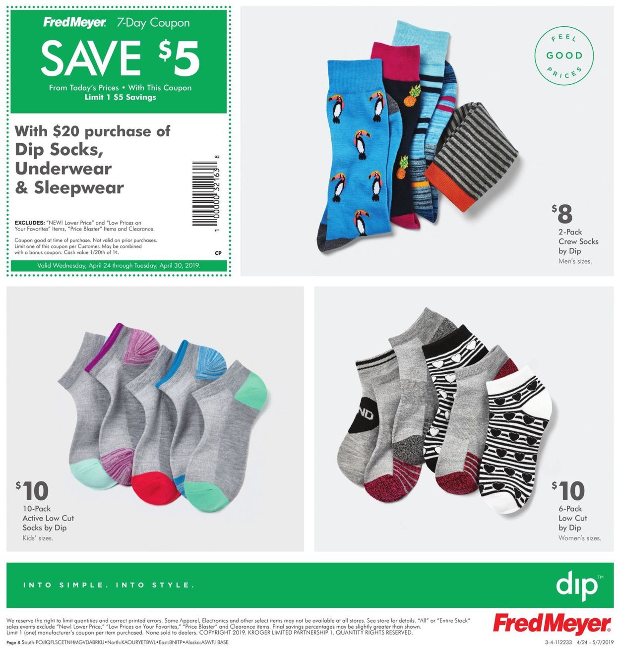 Catalogue Fred Meyer from 04/24/2019