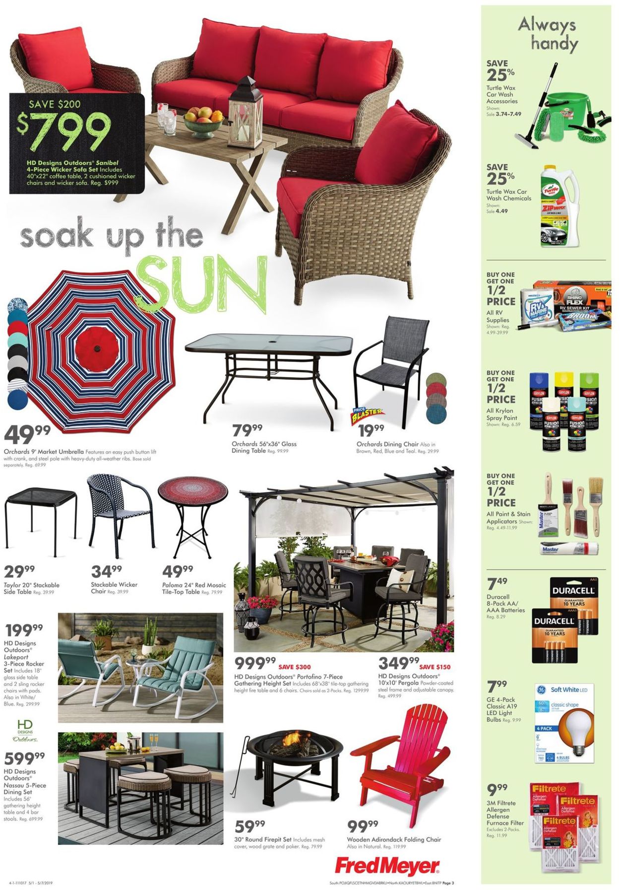 Catalogue Fred Meyer from 05/01/2019