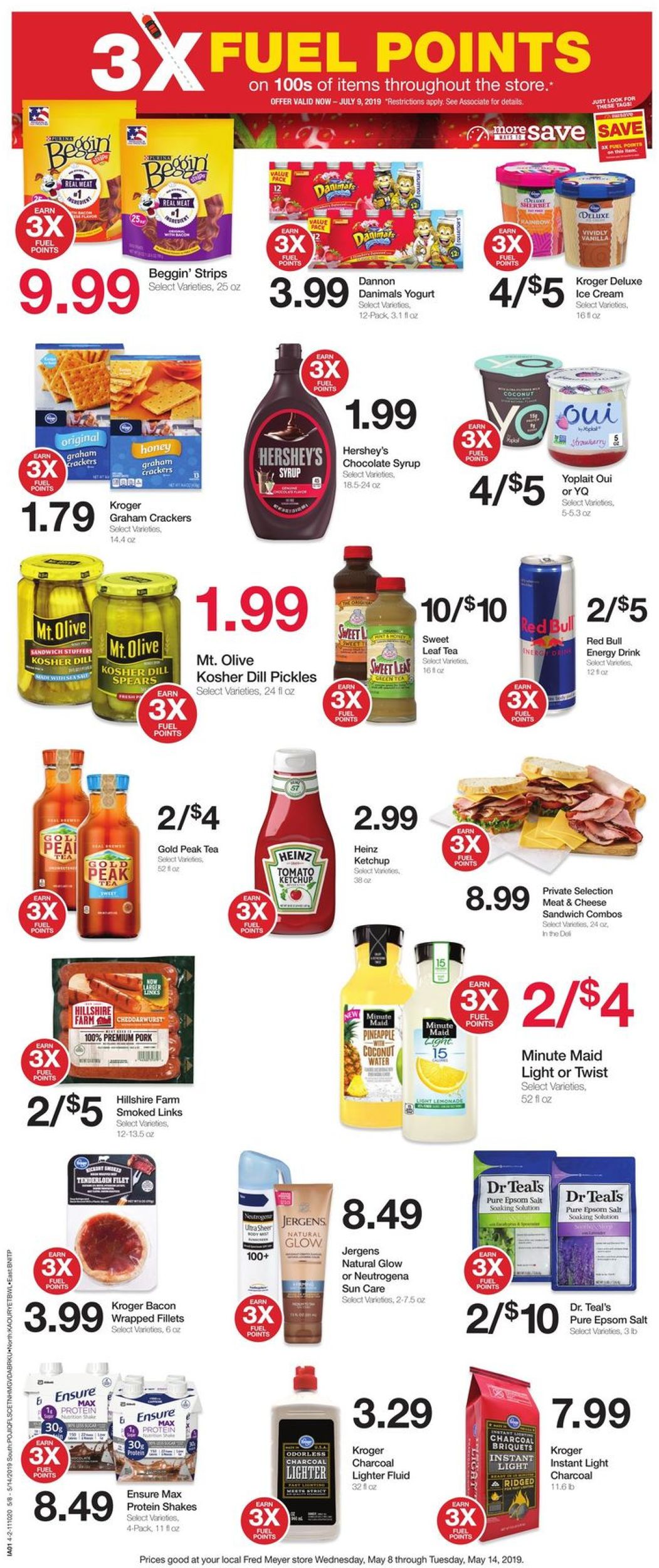 Catalogue Fred Meyer from 05/08/2019