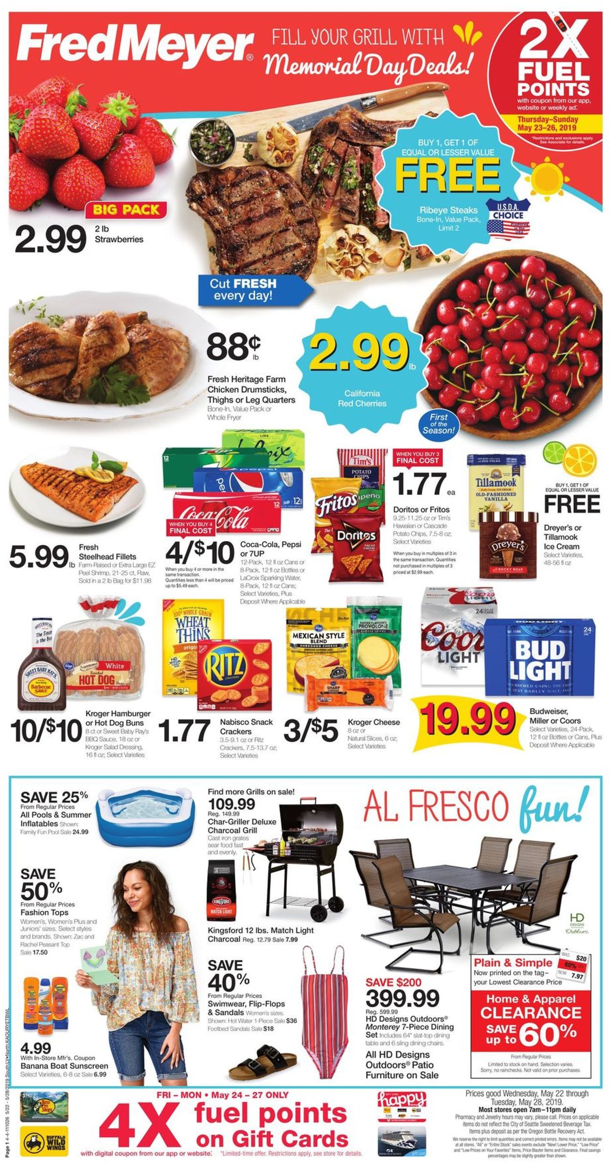 Fred Meyer Current weekly ad 05/22 - 05/28/2019 - frequent-ads.com