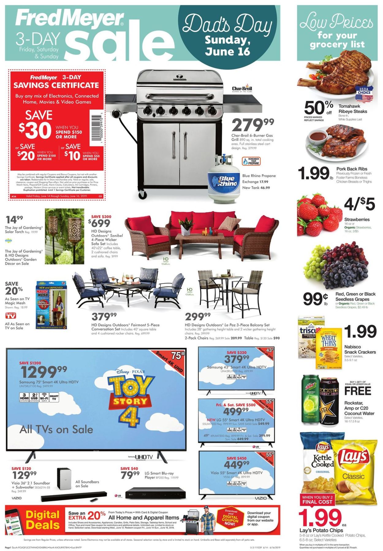 Catalogue Fred Meyer from 06/14/2019