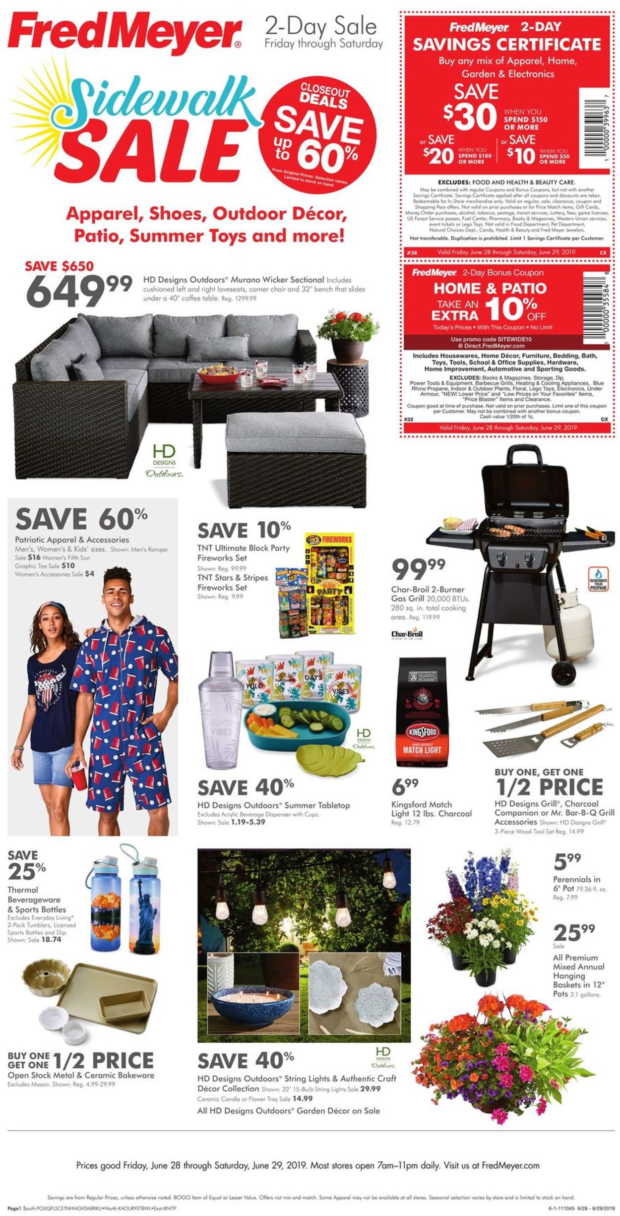 Catalogue Fred Meyer from 06/28/2019