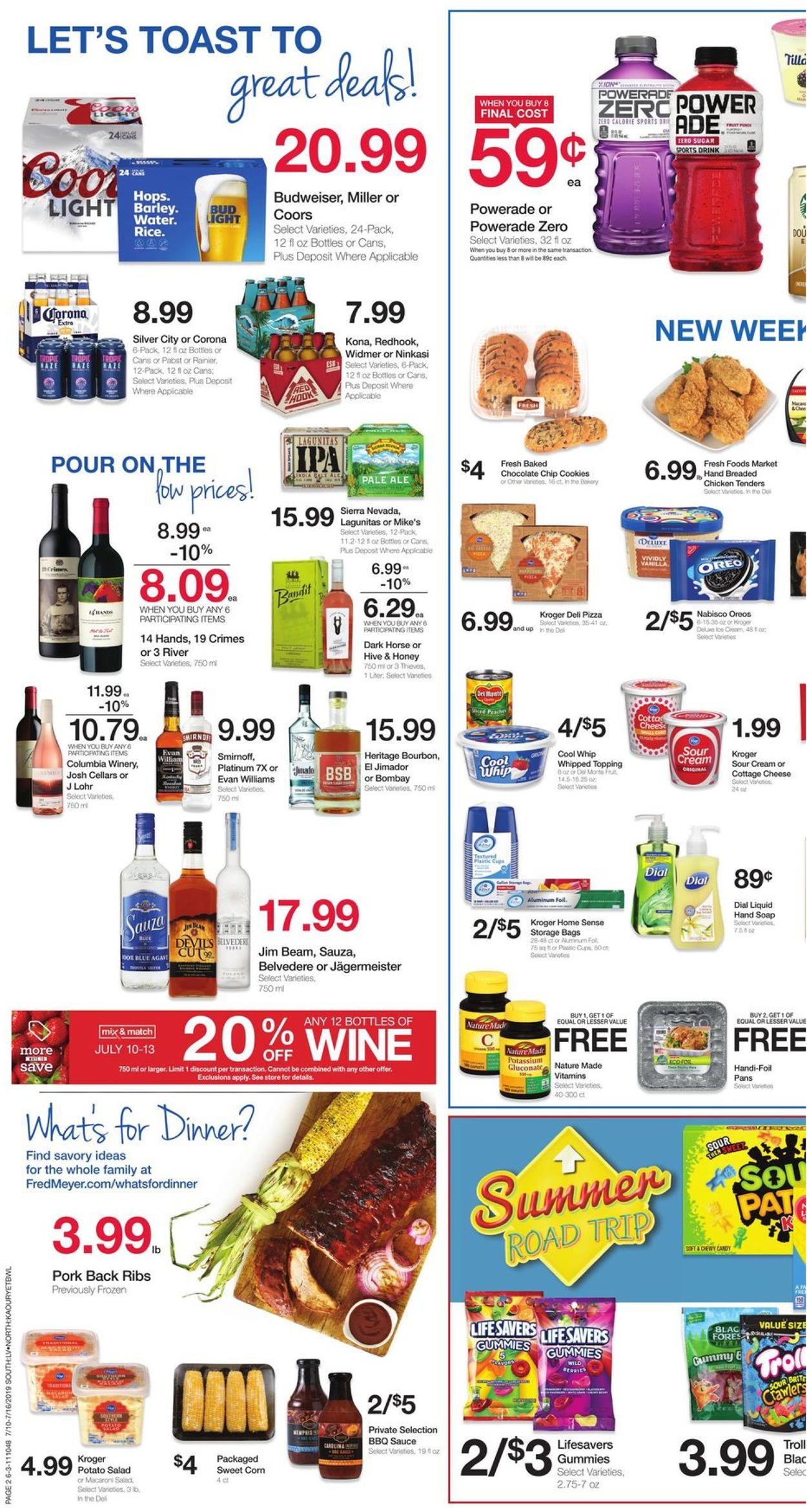 Catalogue Fred Meyer from 07/10/2019