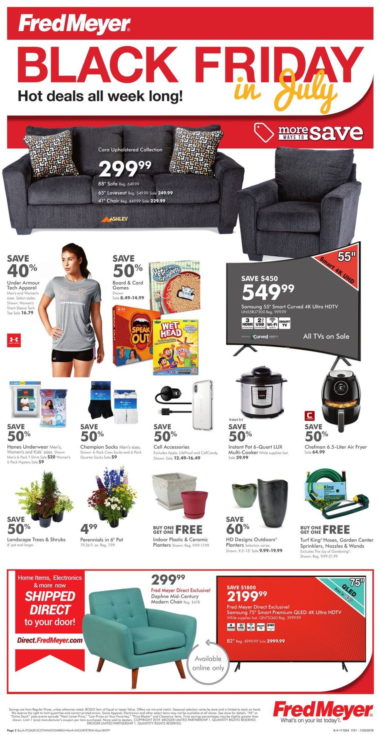 Catalogue Fred Meyer from 07/21/2019