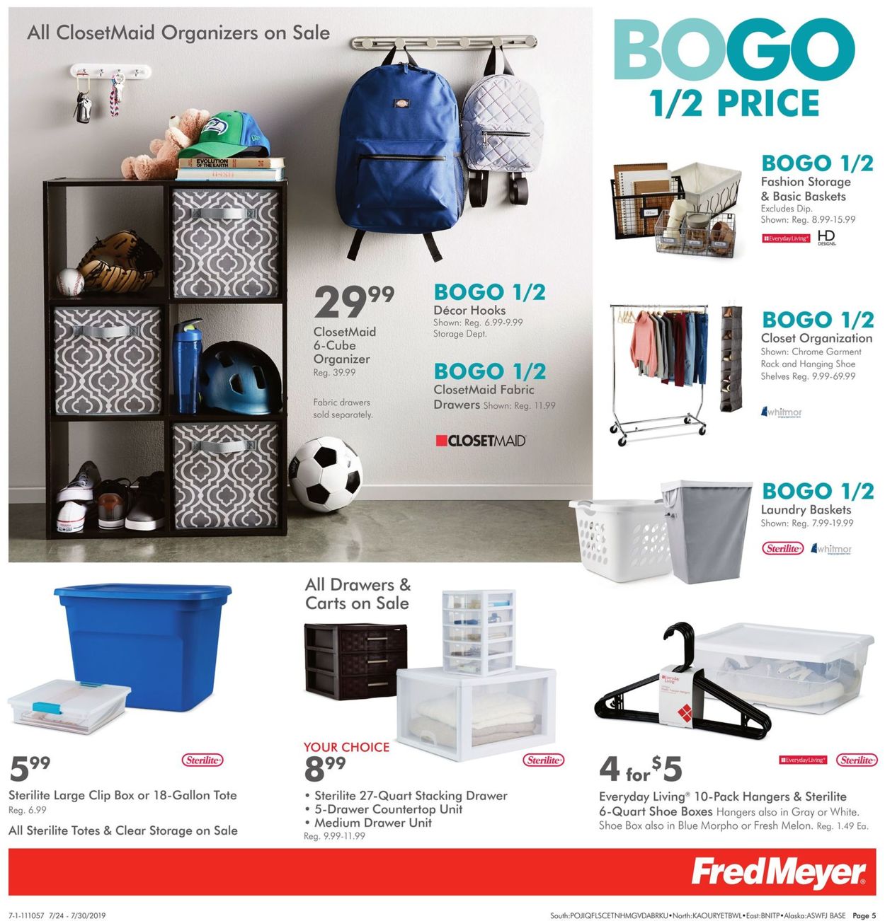 Catalogue Fred Meyer from 07/24/2019
