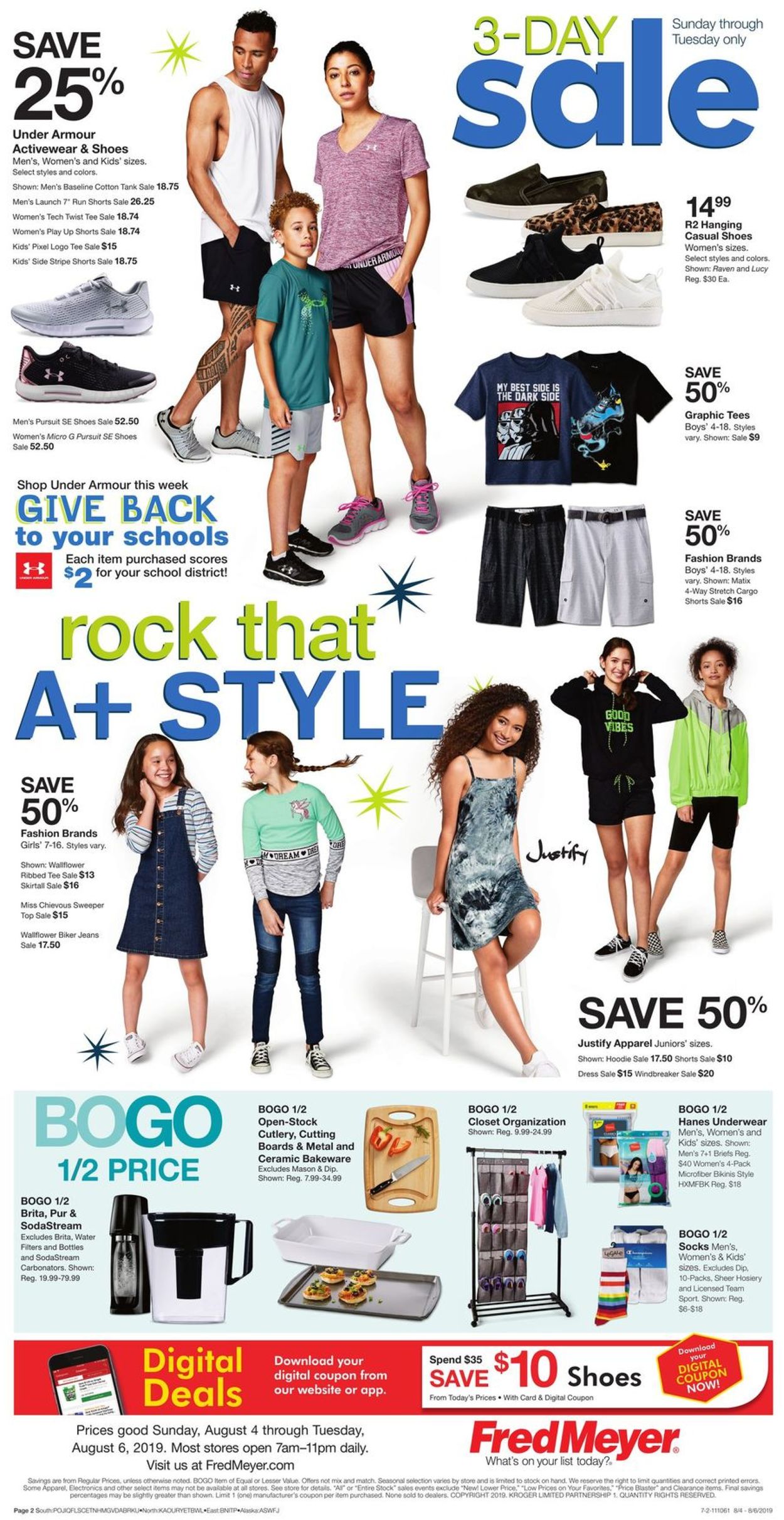Catalogue Fred Meyer from 08/03/2019