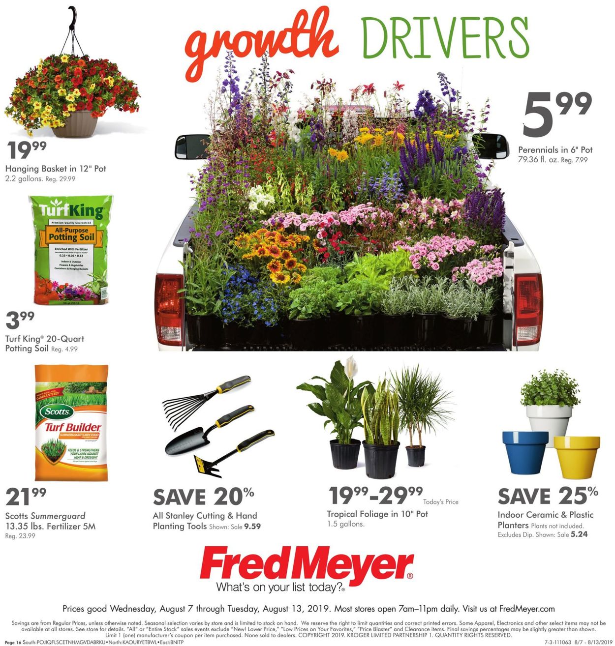 Catalogue Fred Meyer from 08/07/2019