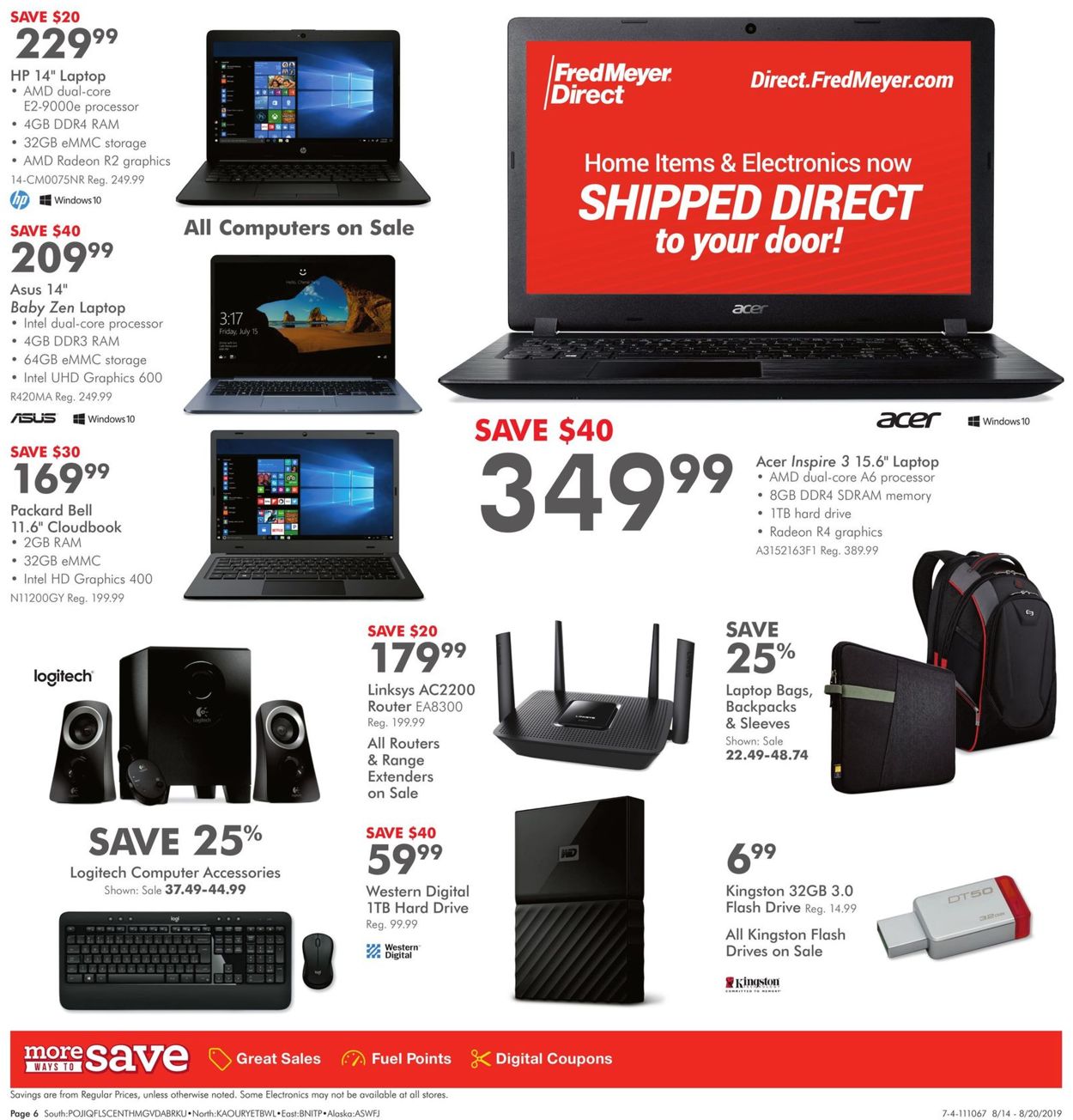 Catalogue Fred Meyer from 08/14/2019