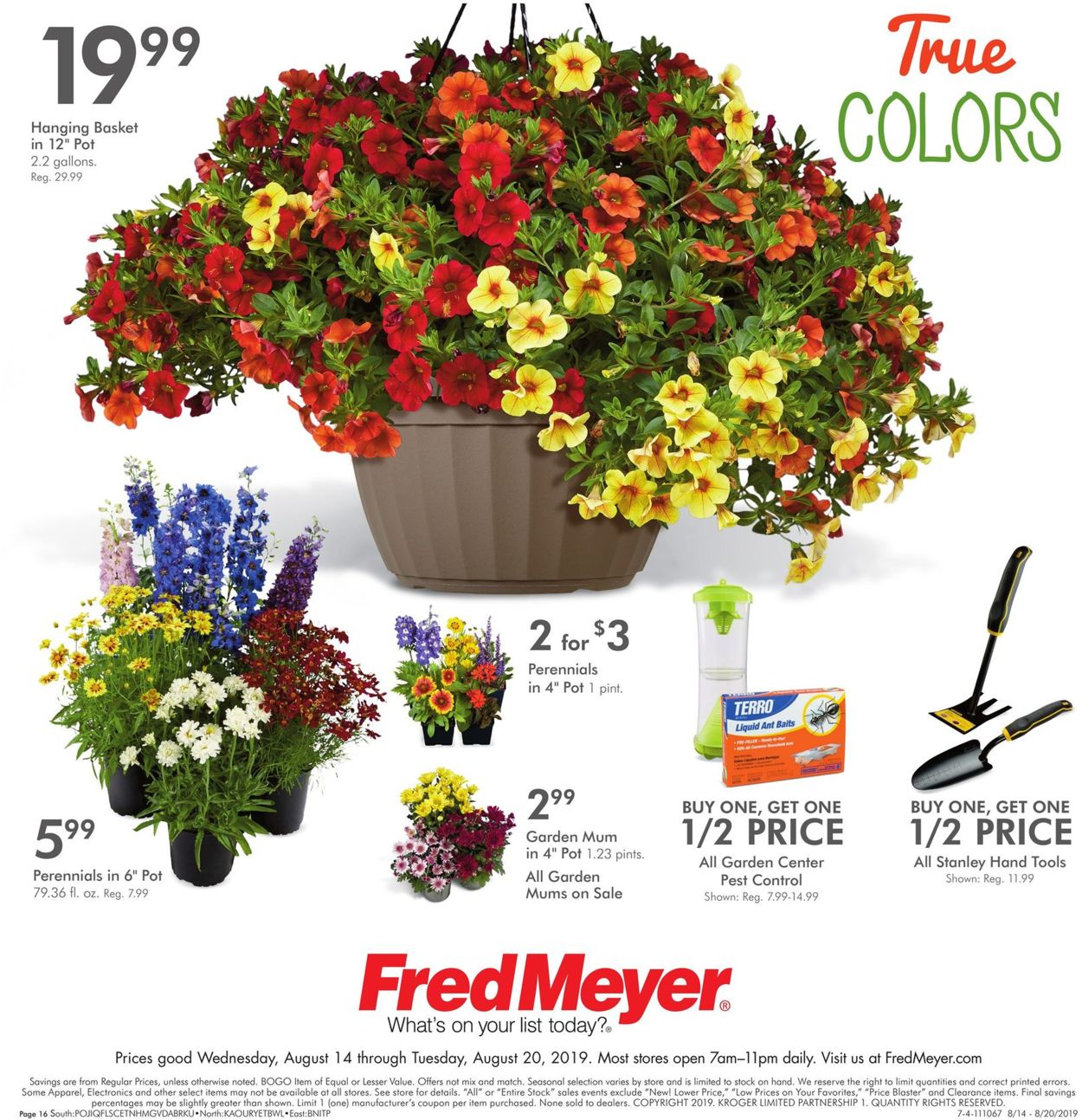 Catalogue Fred Meyer from 08/14/2019
