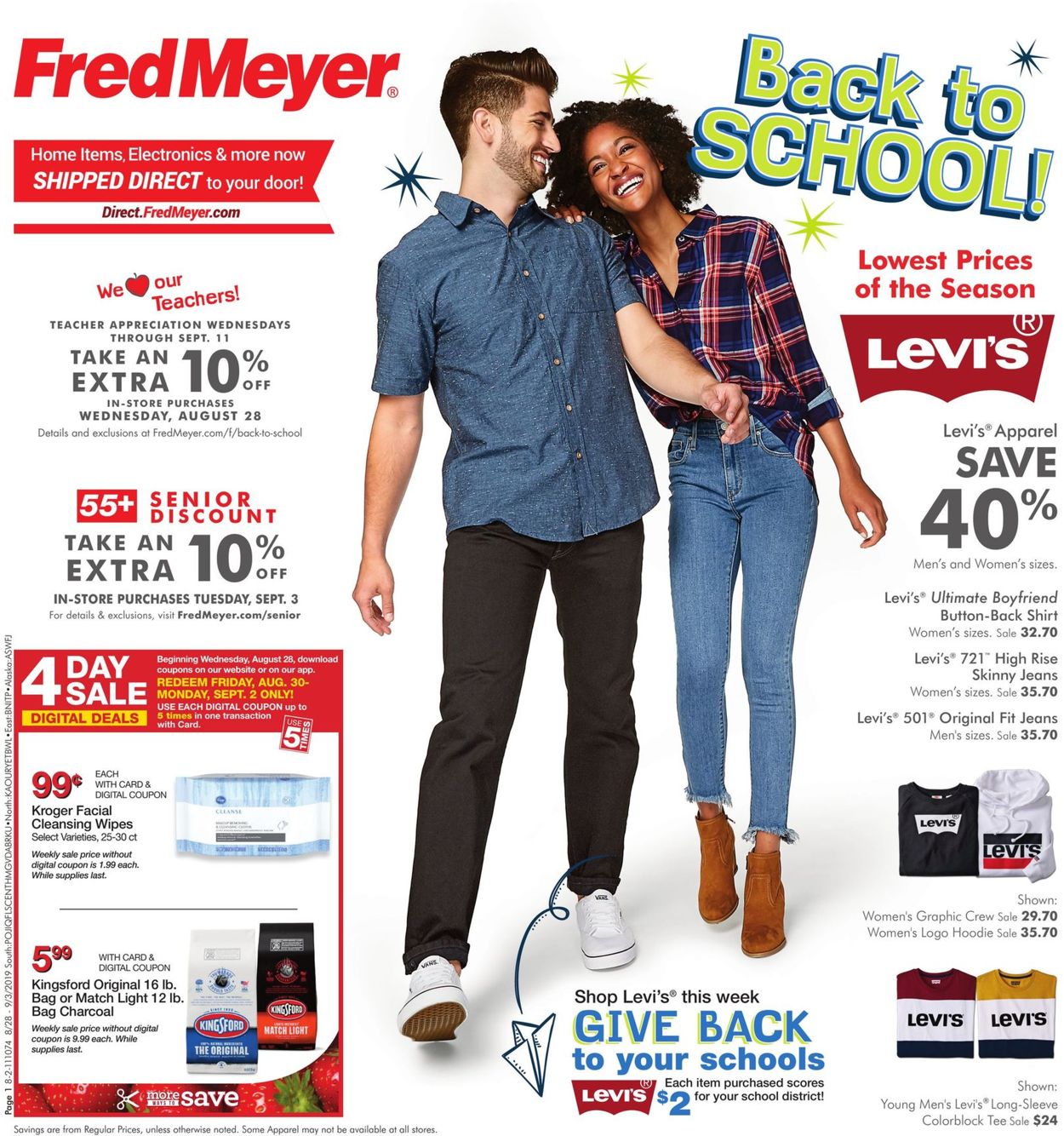 Catalogue Fred Meyer from 08/28/2019
