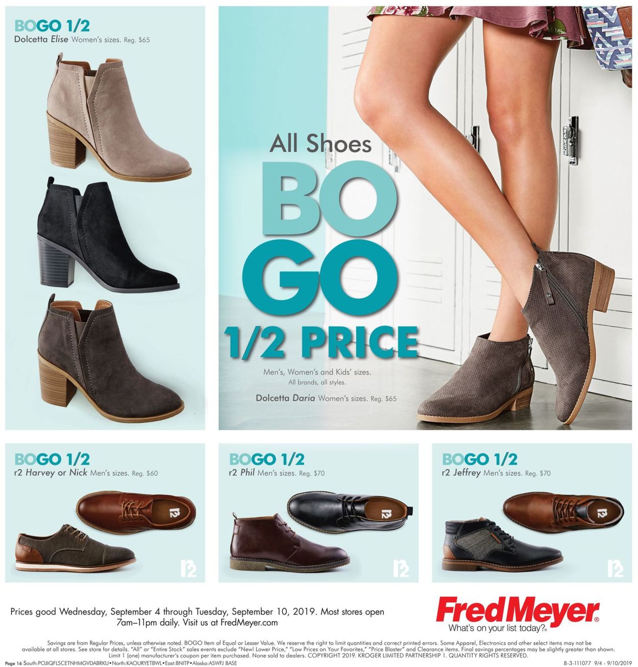 Fred Meyer Current weekly ad 09/04 - 09 