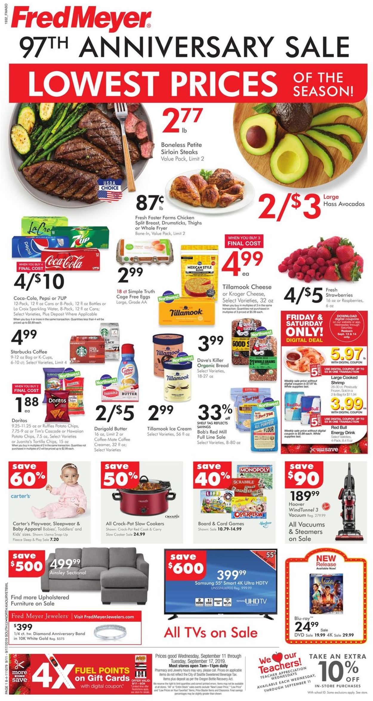 Catalogue Fred Meyer from 09/11/2019