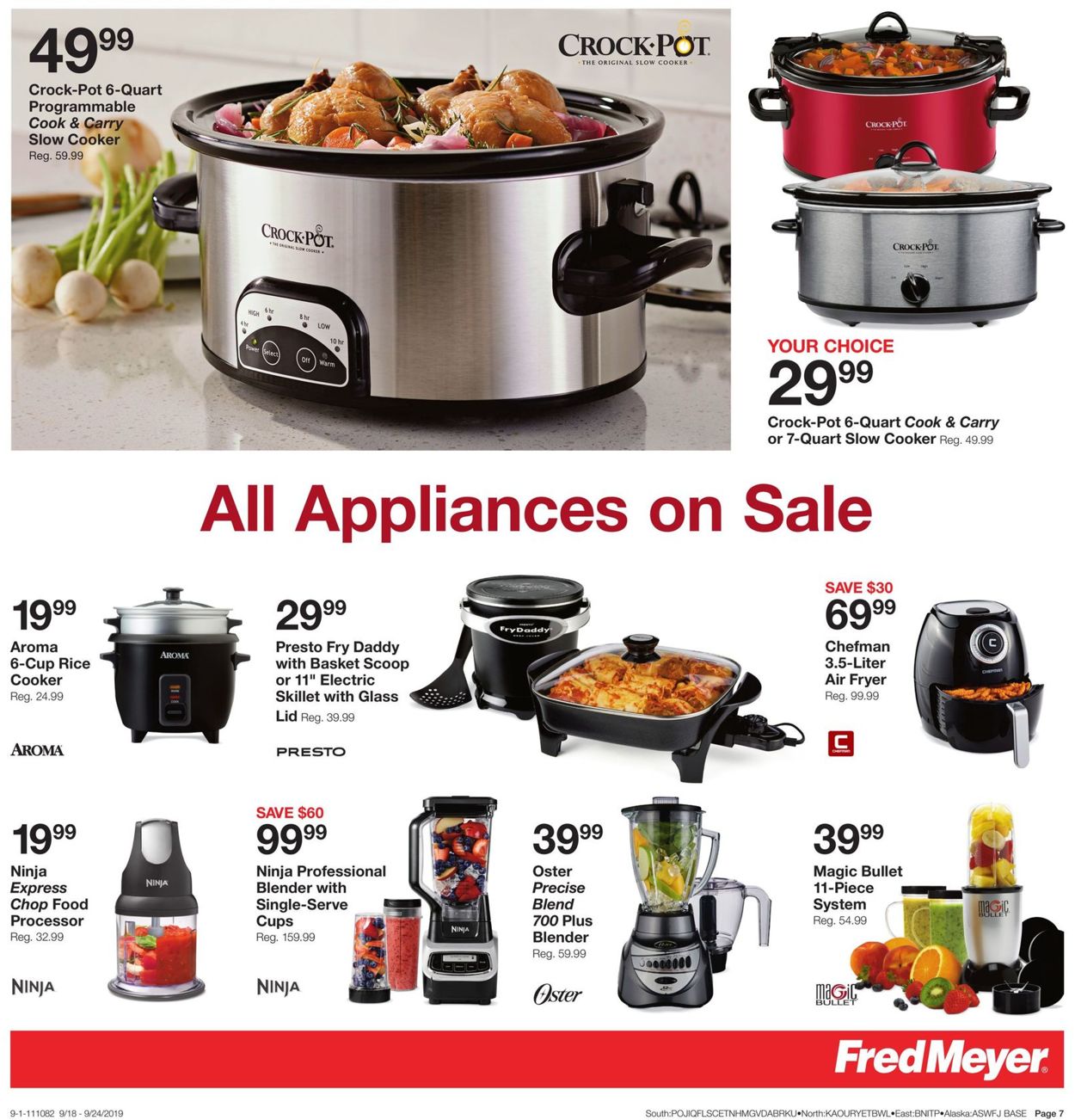 Catalogue Fred Meyer from 09/18/2019