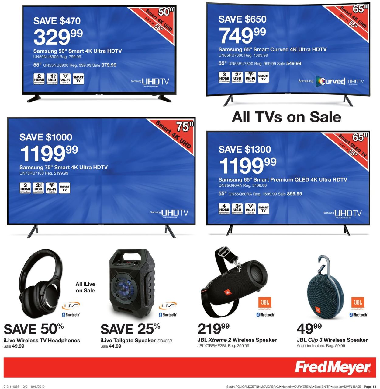 Catalogue Fred Meyer from 10/02/2019