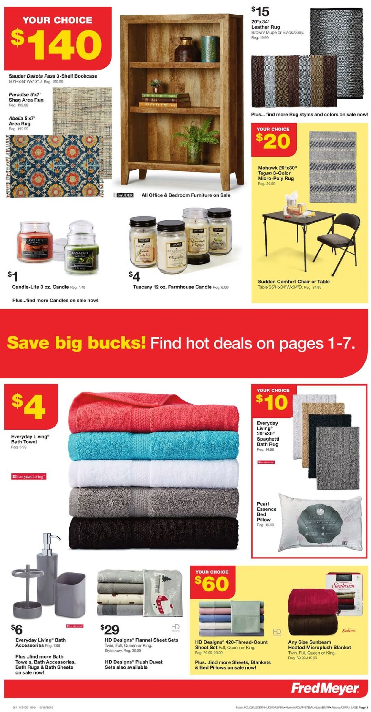 Catalogue Fred Meyer from 10/09/2019