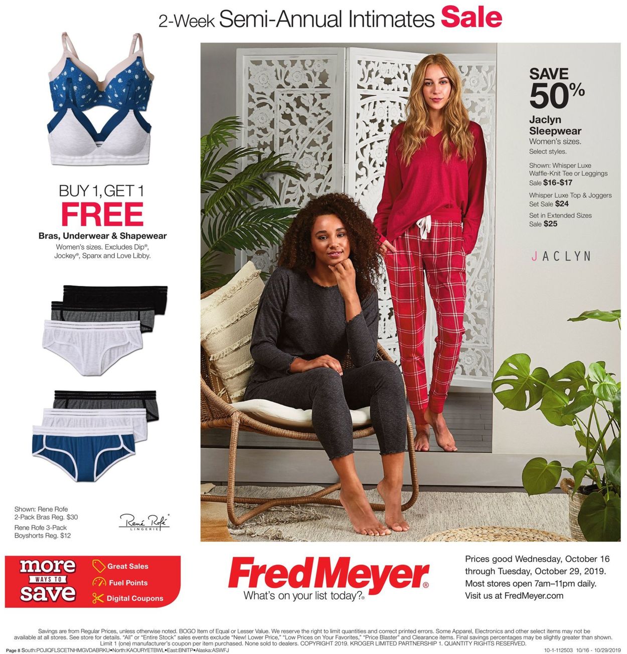 Catalogue Fred Meyer from 10/16/2019