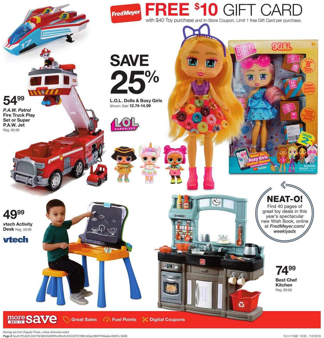 Catalogue Fred Meyer from 10/30/2019