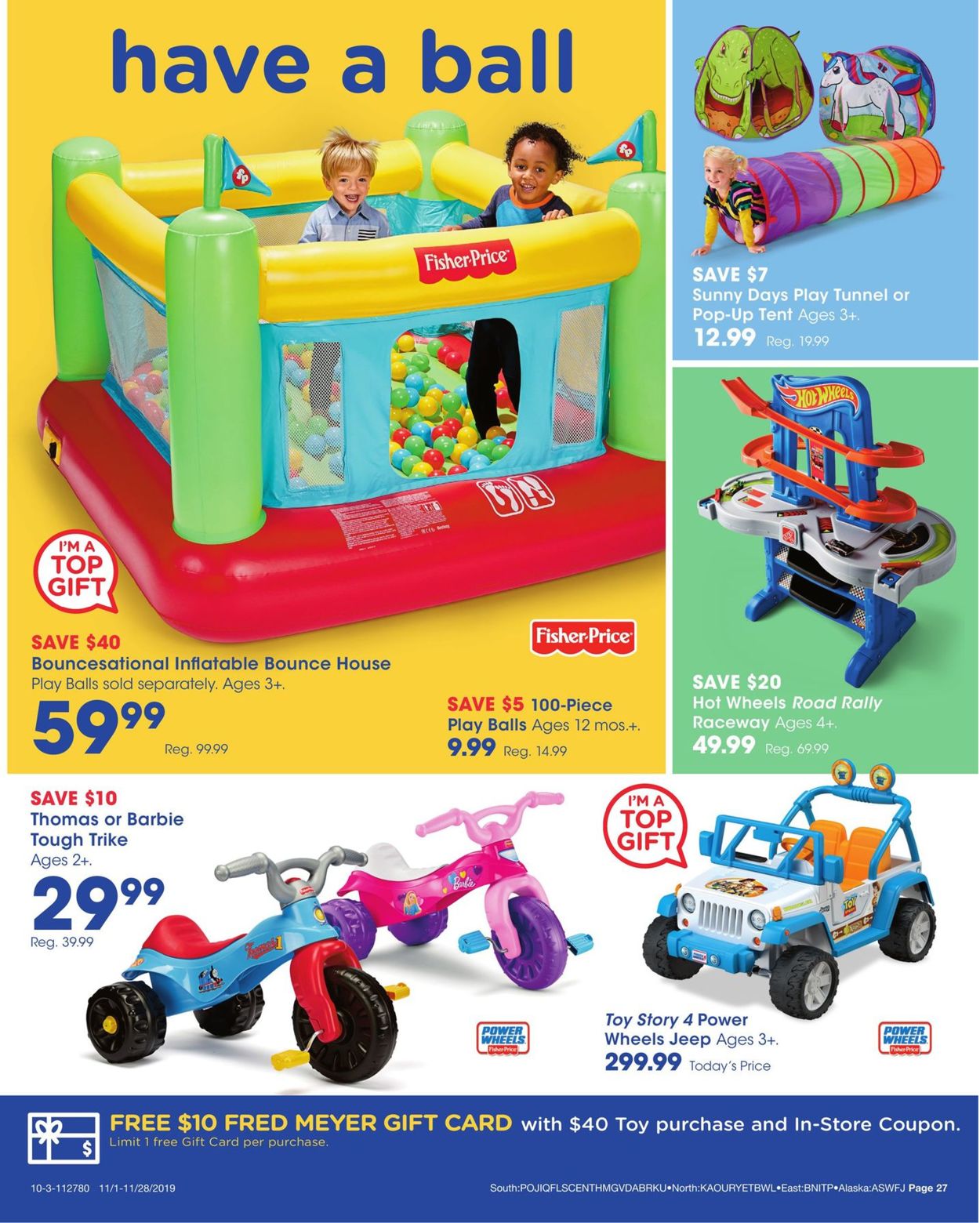 Catalogue Fred Meyer from 11/01/2019