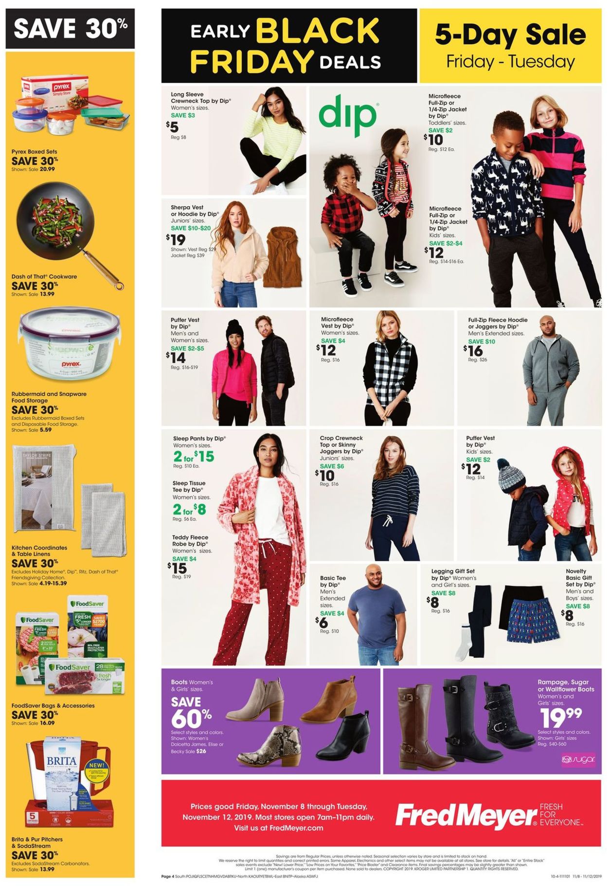 Catalogue Fred Meyer - Black Friday Ad 2019 from 11/08/2019