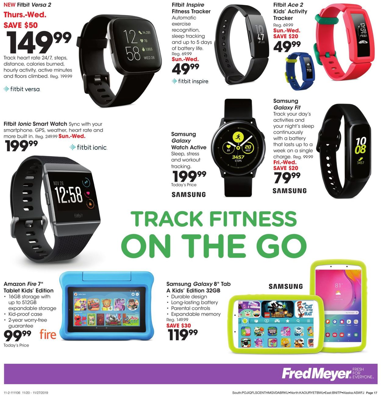 Catalogue Fred Meyer - Black Friday Ad 2019 from 11/20/2019
