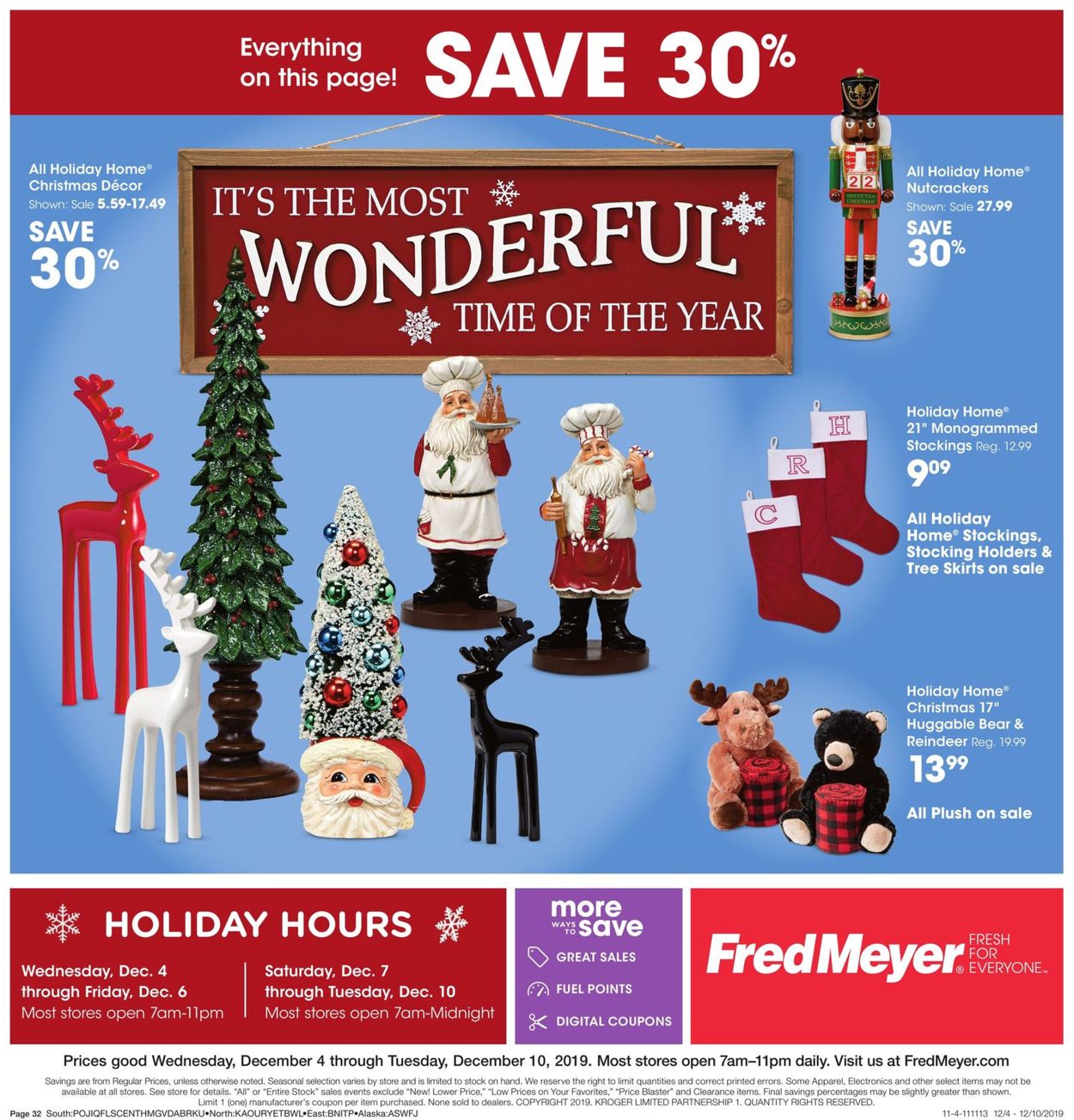 Fred Meyer Holiday Ad 2019 Current weekly ad 12/04 12/10/2019 [32