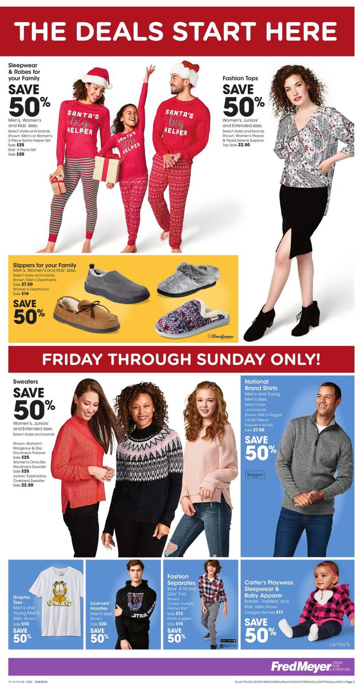 Catalogue Fred Meyer - Holiday Ad 2019 from 12/06/2019