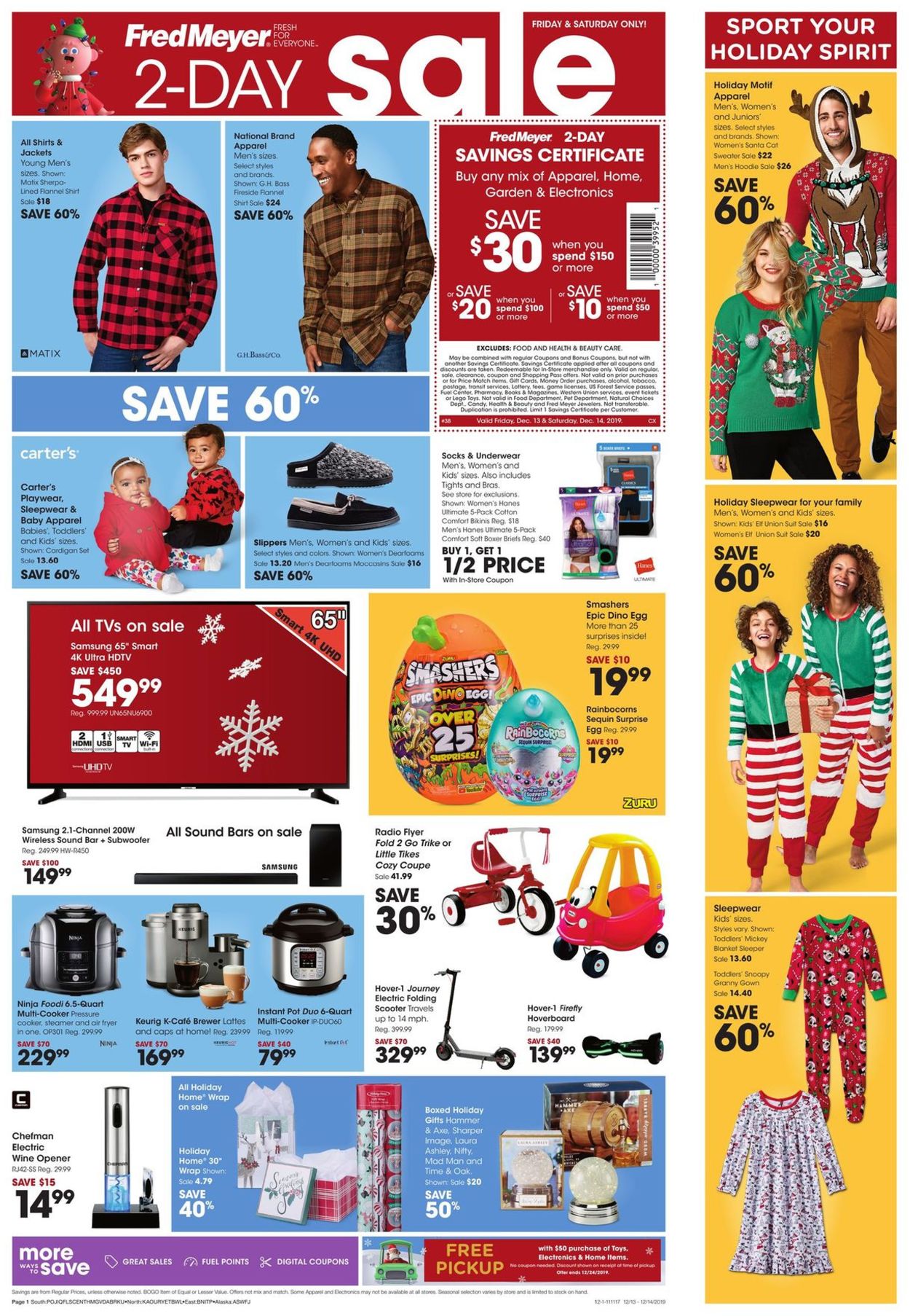 Fred Meyer Holiday Ad 2019 Current weekly ad 12/13 12/14/2019