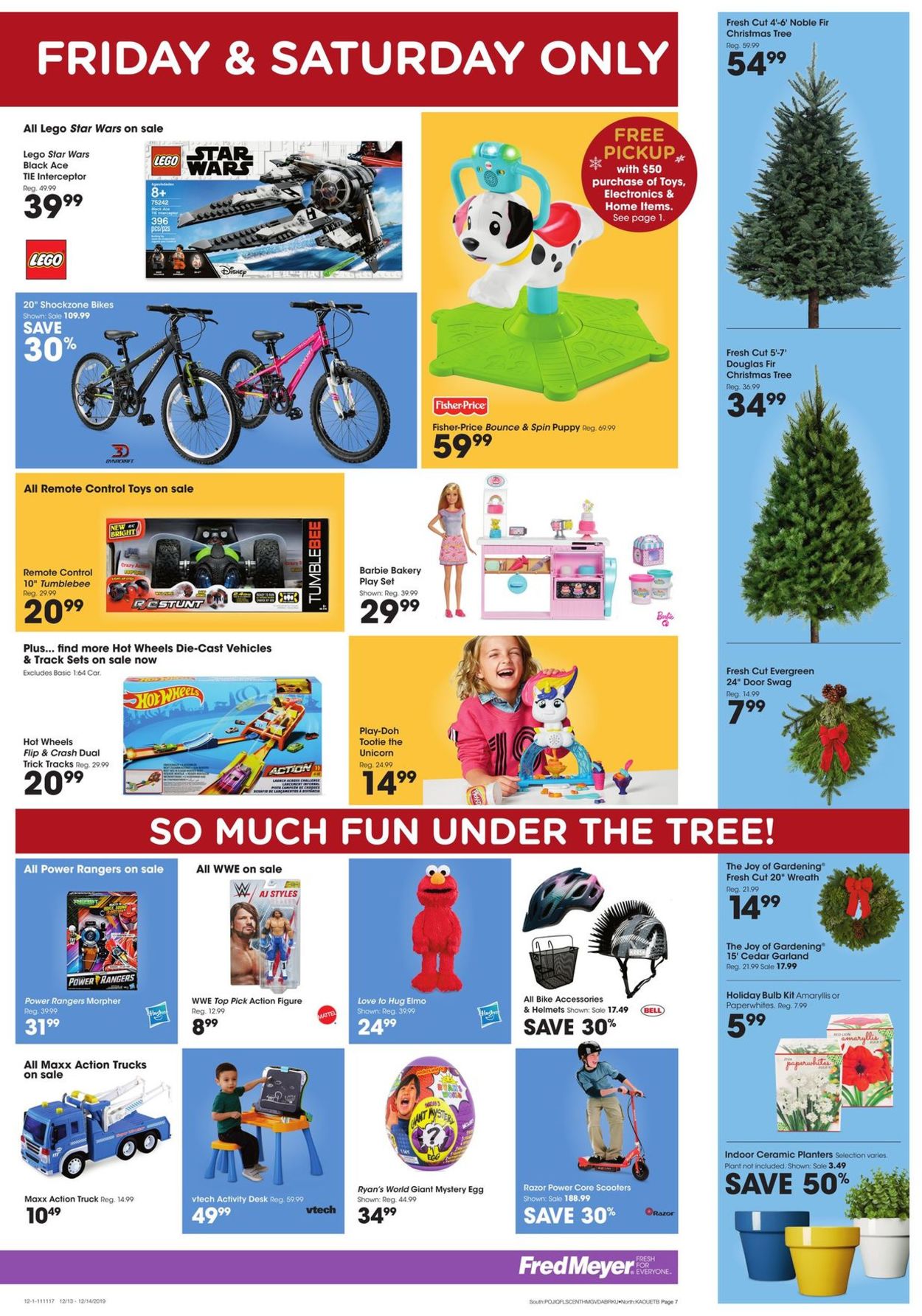 Catalogue Fred Meyer - Holiday Ad 2019 from 12/13/2019