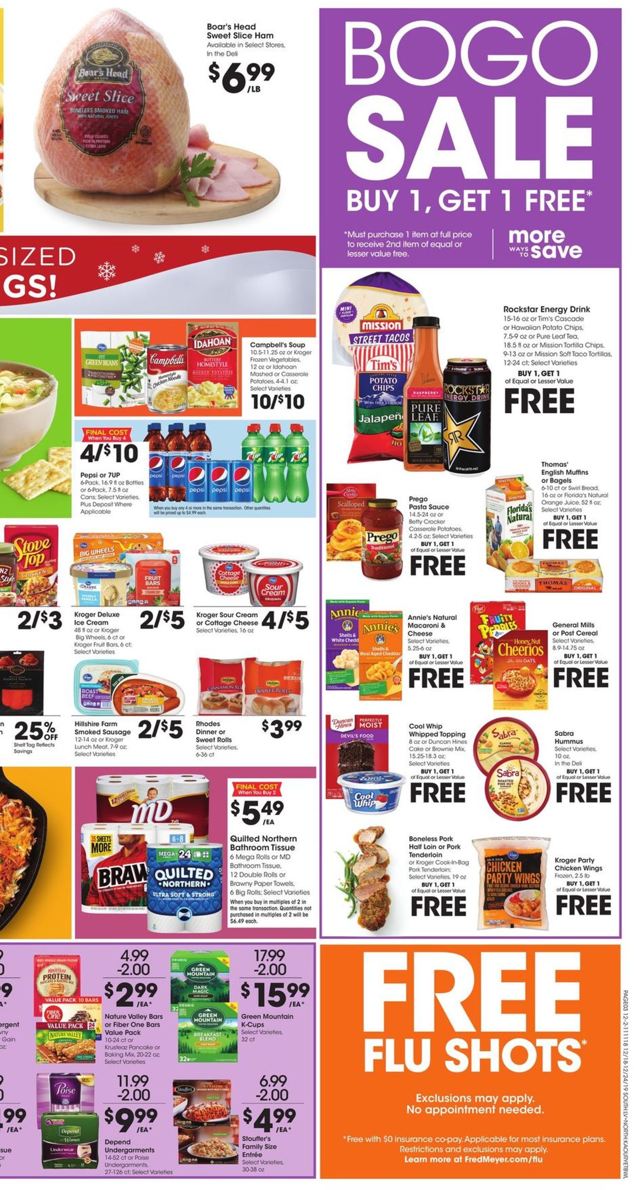 Catalogue Fred Meyer - Christmas Ad 2019 from 12/18/2019