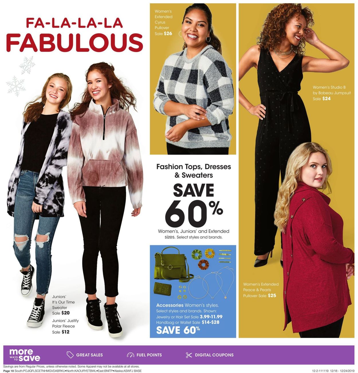 Catalogue Fred Meyer - Holiday Ad 2019 from 12/18/2019