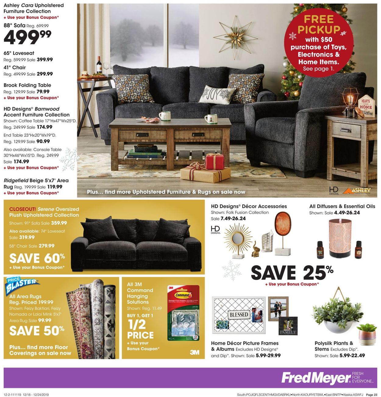 Catalogue Fred Meyer - Holiday Ad 2019 from 12/18/2019