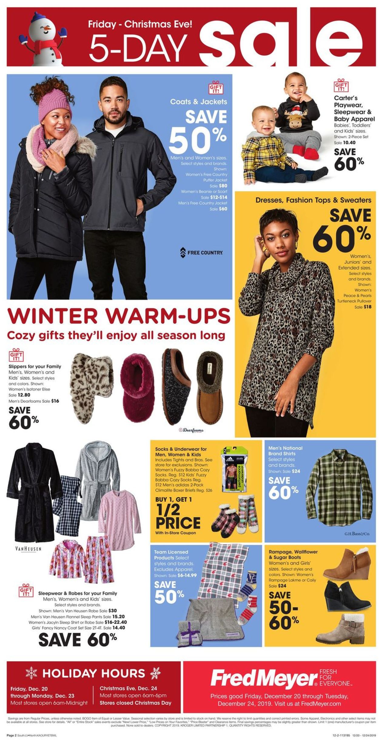 Catalogue Fred Meyer - Christmas Ad 2019 from 12/20/2019