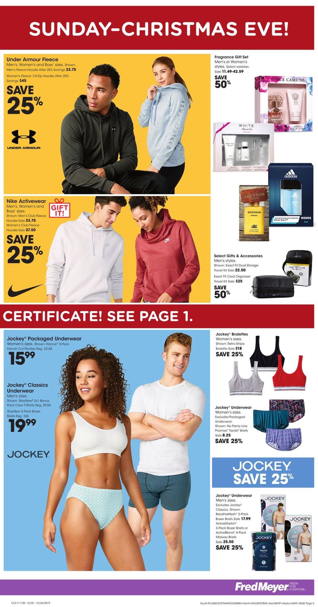 Catalogue Fred Meyer - Christmas Sale Ad 2019 from 12/22/2019